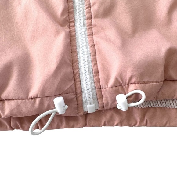 Hollister windbreaker jacket, dolman sleeves, oversized fit, high-low hem - Picture 7 of 15